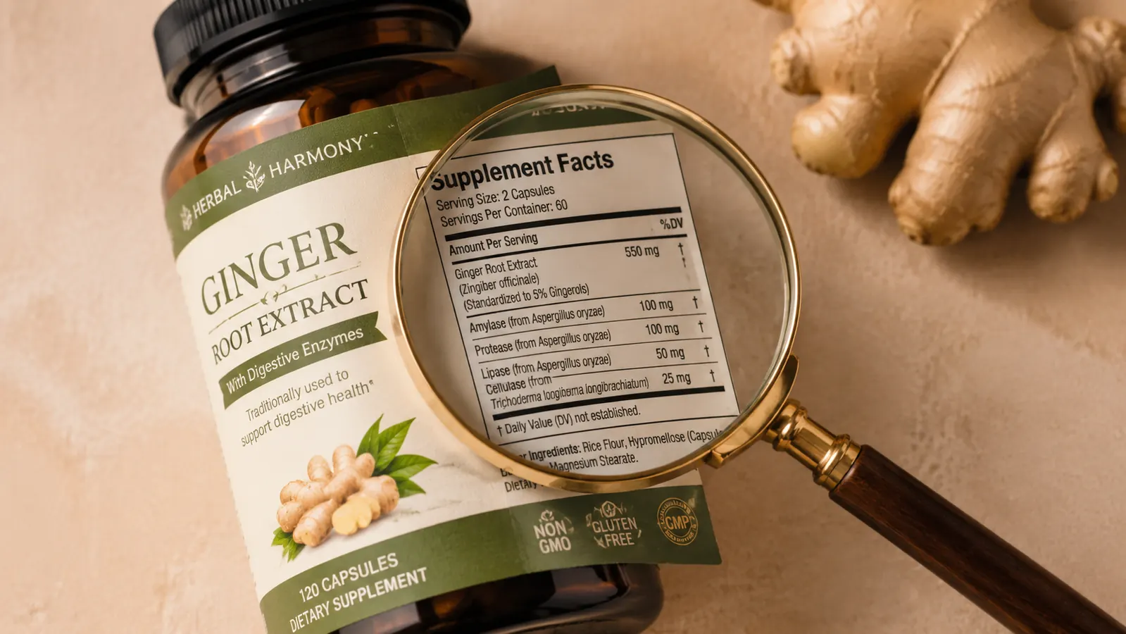 Horbaach Ginger Root Extract: The Honest Review with Label Breakdown