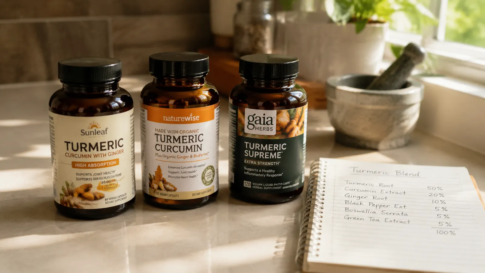 Turmeric Curcumin 1500mg: The Honest Review After Testing Six Brands