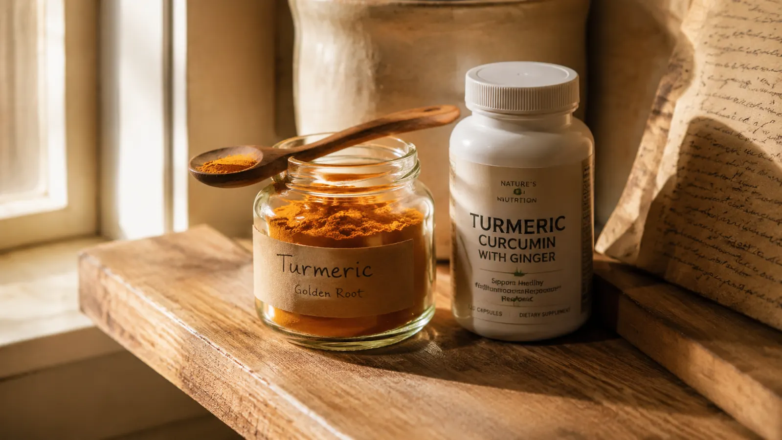 Turmeric Curcumin Supplement vs Plain Turmeric Powder: What the Research Says
